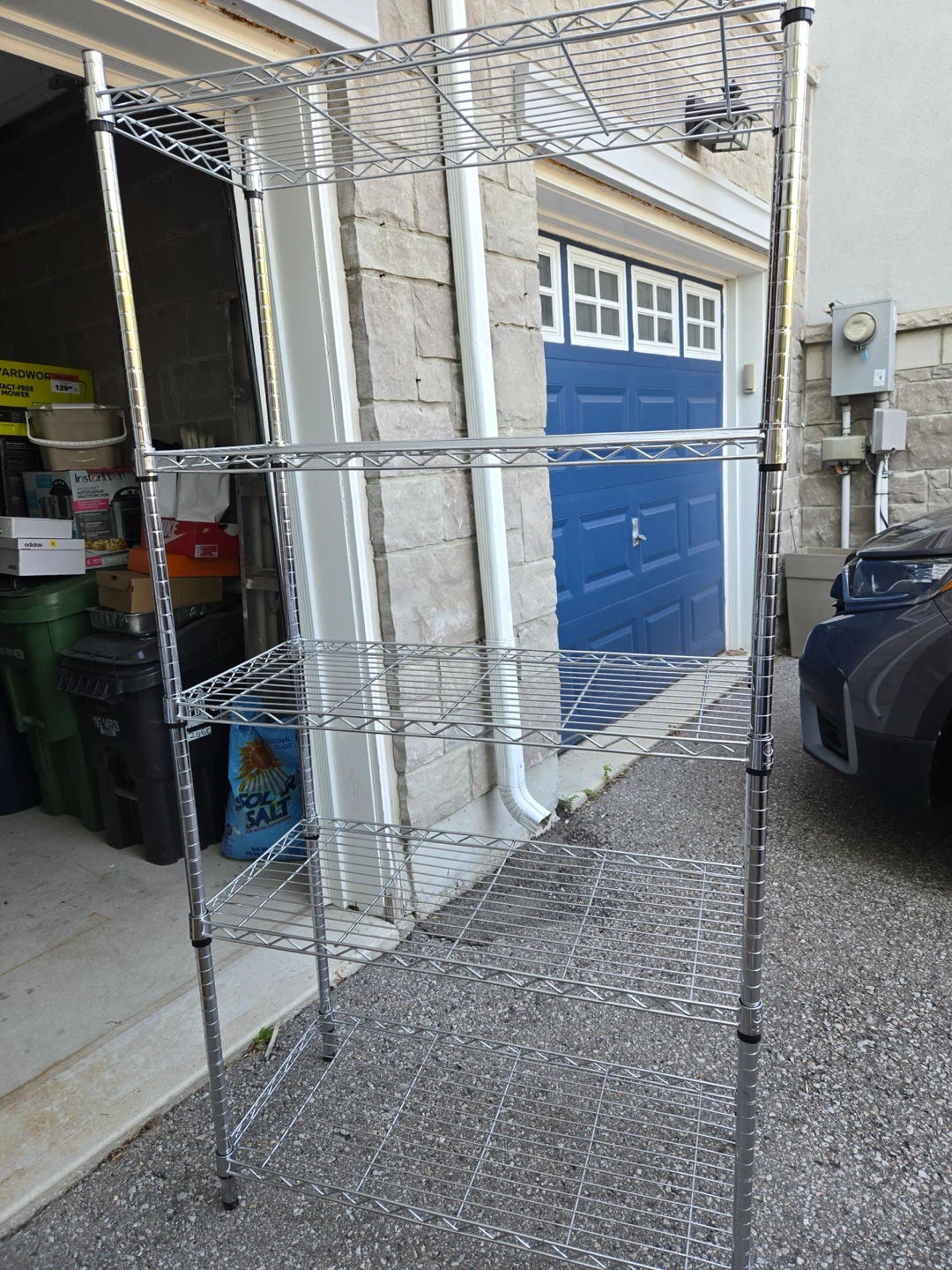 5-Tier Wire Shelving Unit ( Each $60)
