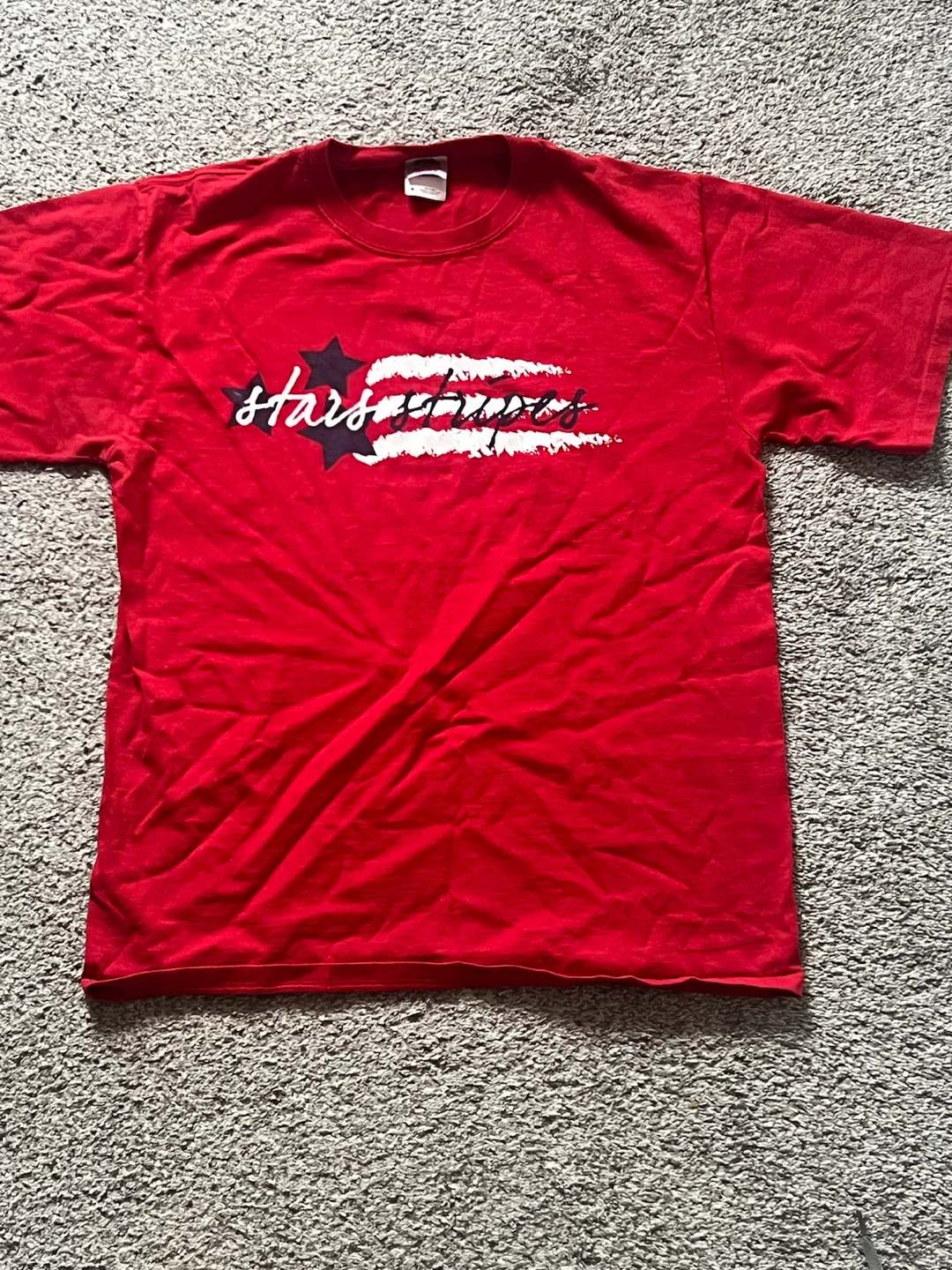 Red Stars & Stripes T-Shirt - photo 3