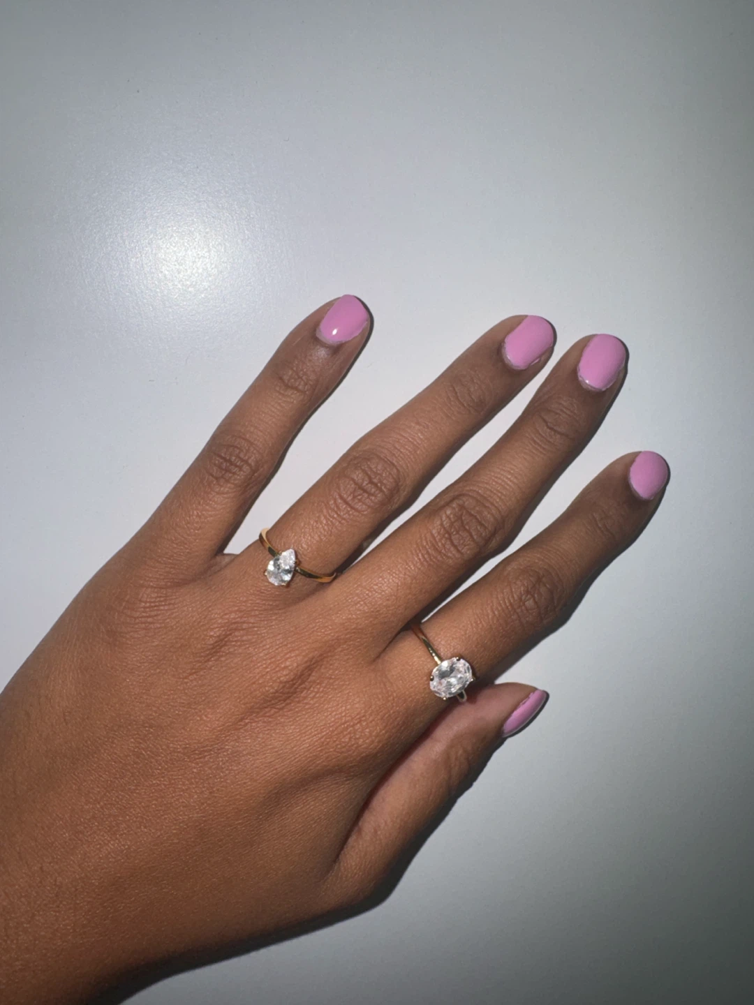 Two Gold Rings with Stones