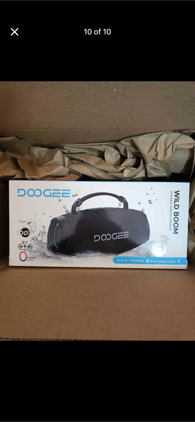 DOOGEE WILD BOOM Portable Wireless Speaker