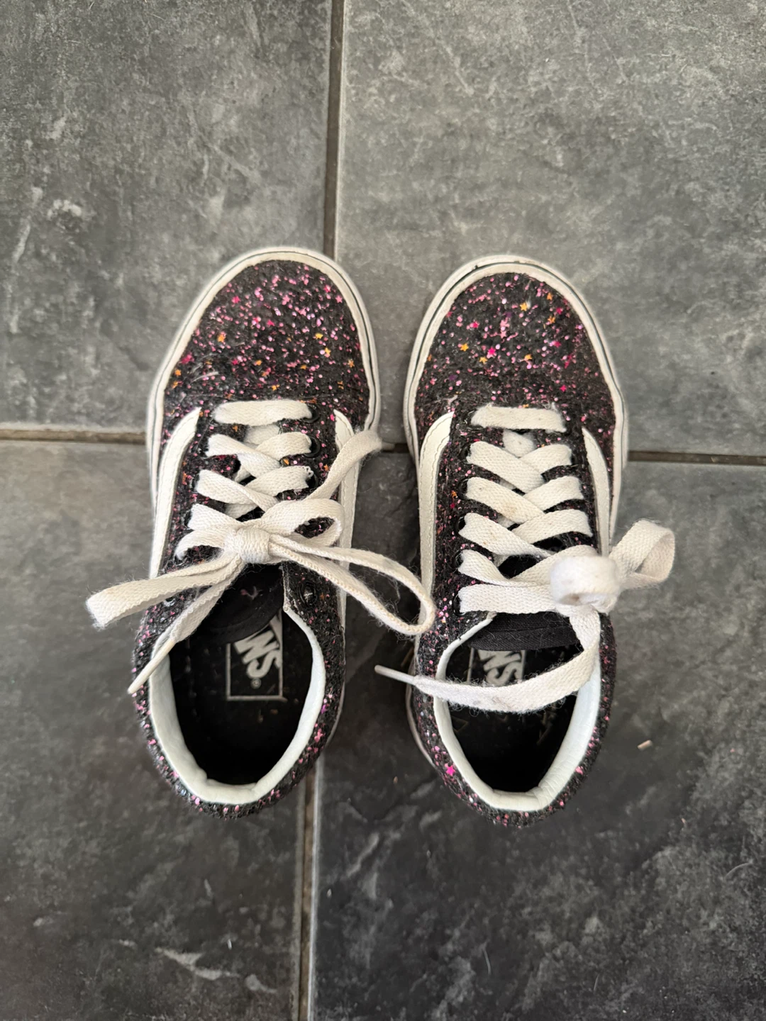 Vans Glitter Low-Top Sneakers