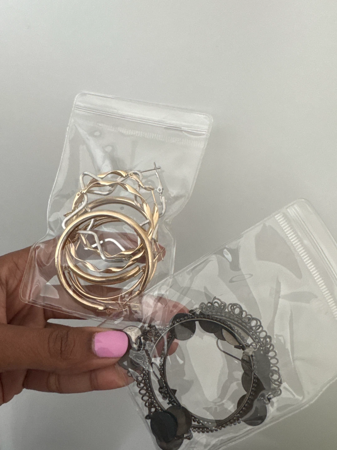 Assorted Hoop Earrings Set - photo 2