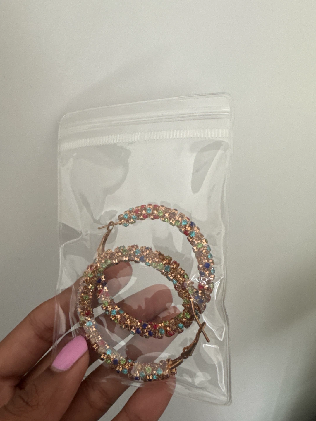 Sparkly Hoop Earrings - photo 2