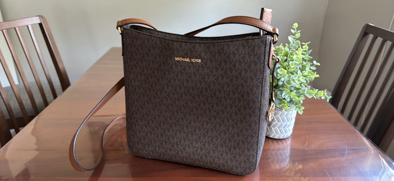 Michael Kors Signature Print Crossbody Bag