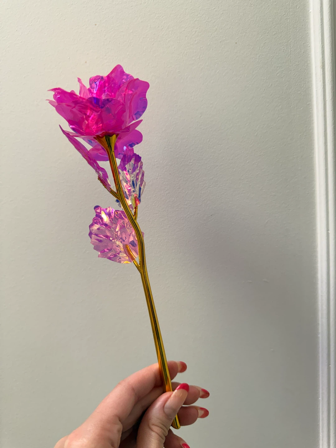 Holographic Decorative Rose