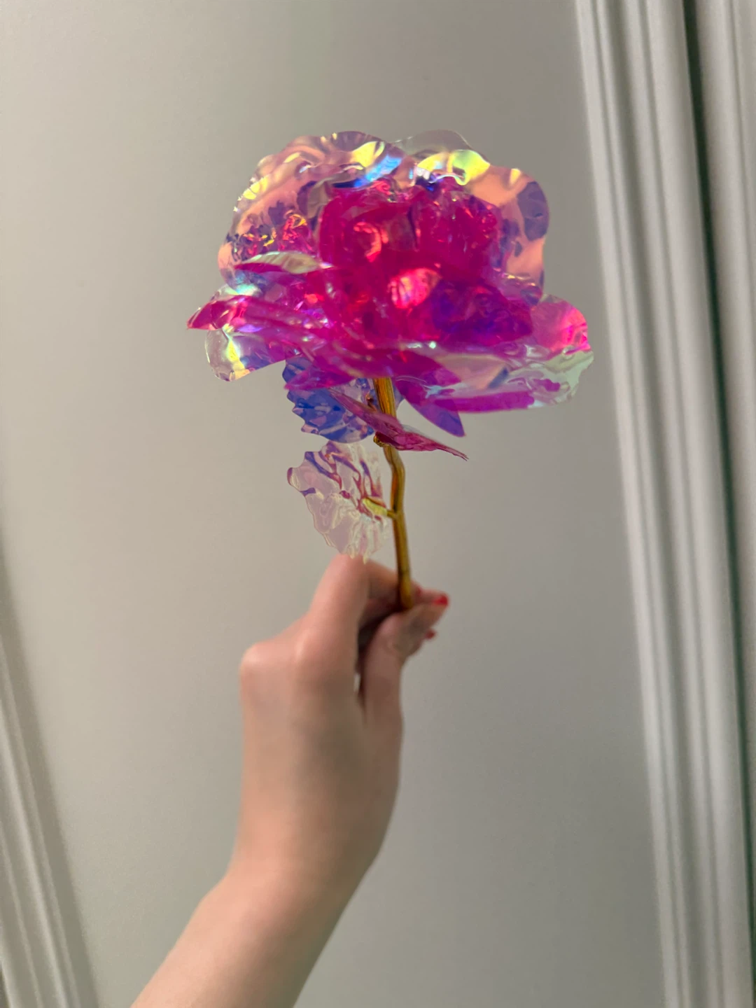 Holographic Decorative Rose - photo 3