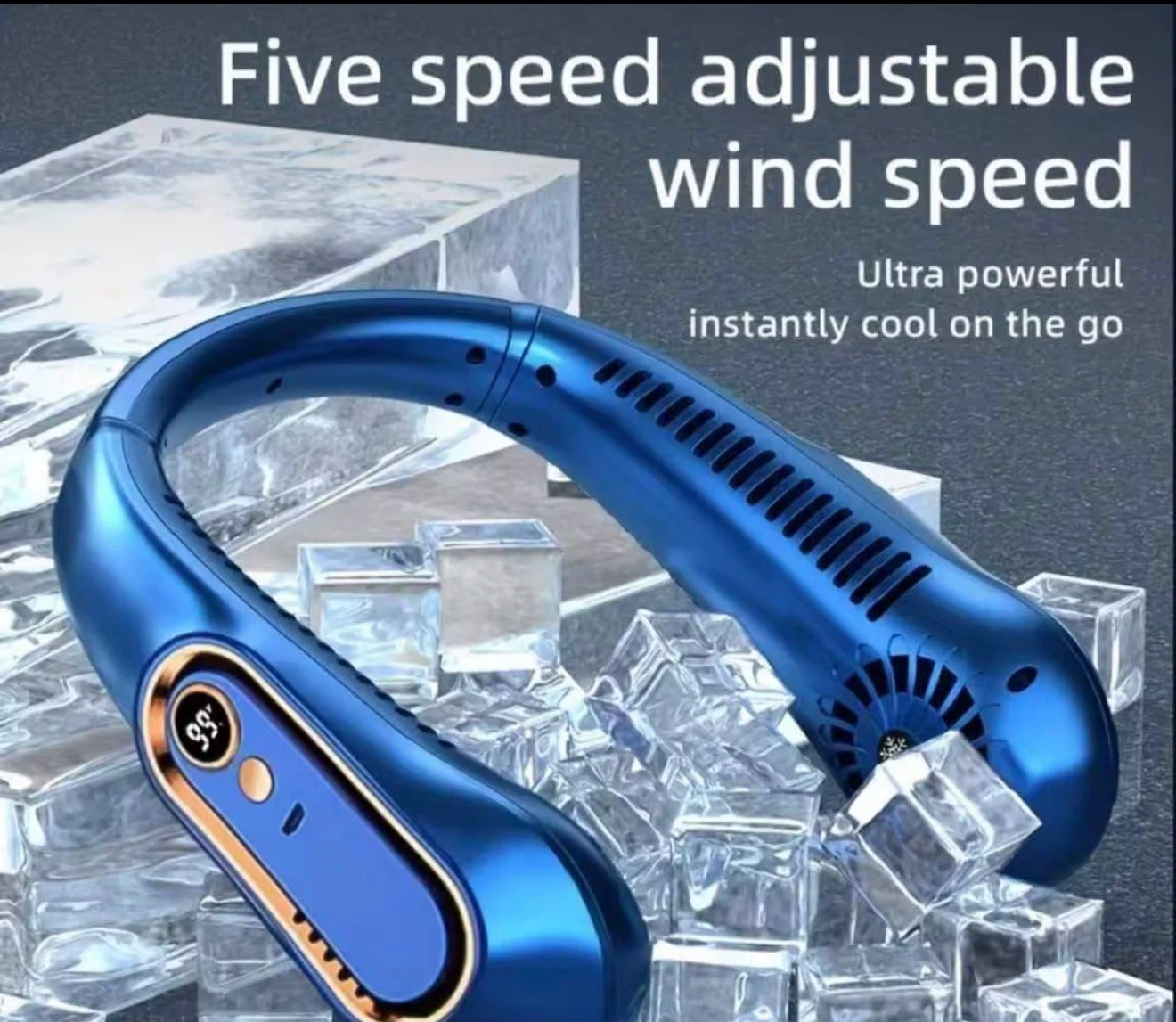 WEAMO Neck Fan - Portable Rechargeable Fan (Brand-New)