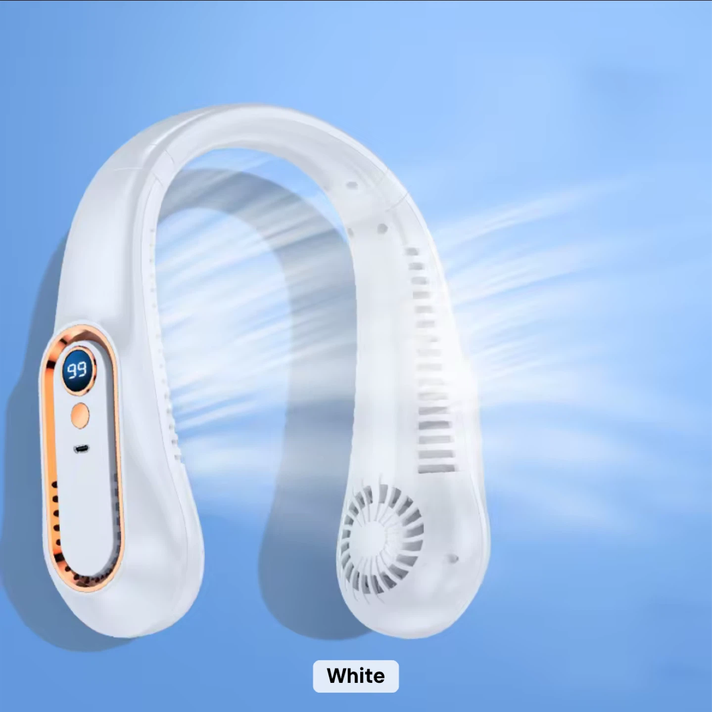 WEAMO Neck Fan - Portable Rechargeable Fan (Brand-New) - photo 2