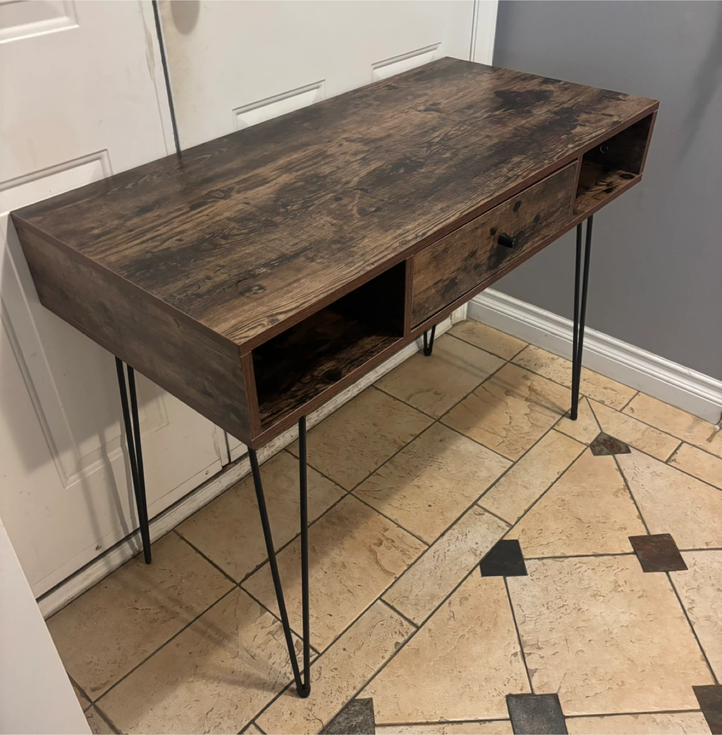 Rustic Style Console entryway table or desk - photo 3
