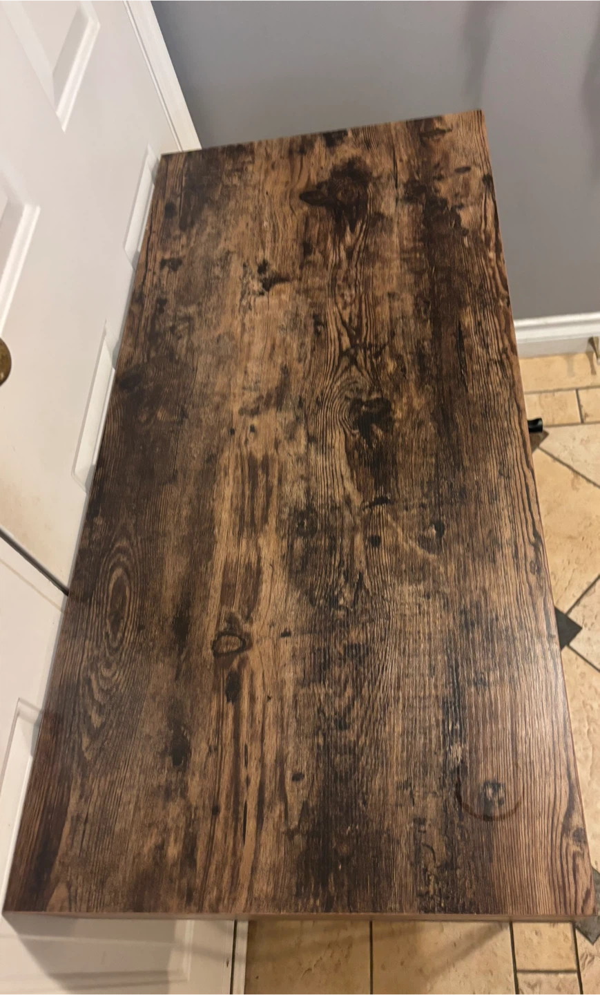 Rustic Style Console entryway table or desk - photo 5