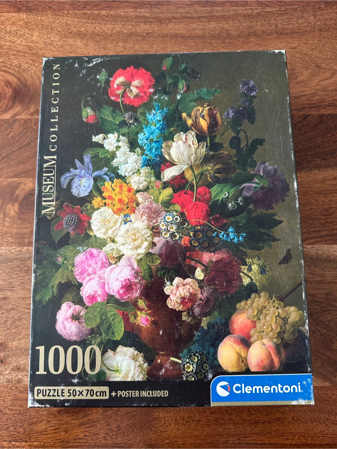 Clementoni Museum Collection 1000 Piece Puzzle - Bowl of Flowers