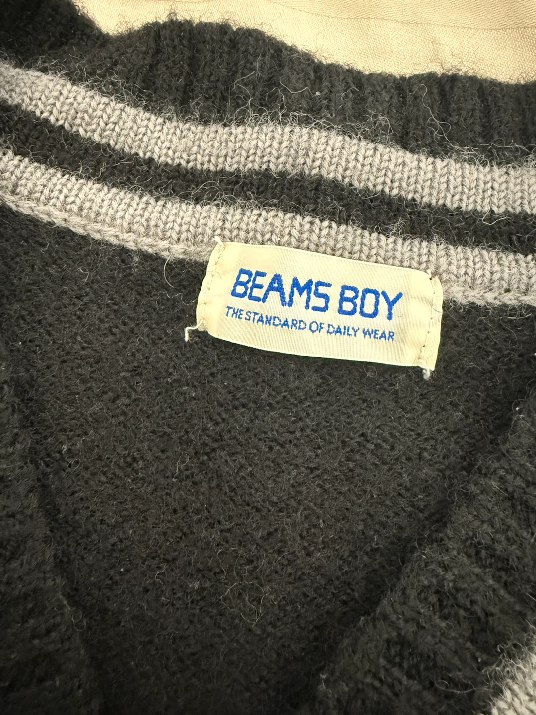 Beams Boy Wool Cardigan from Japan - photo 2
