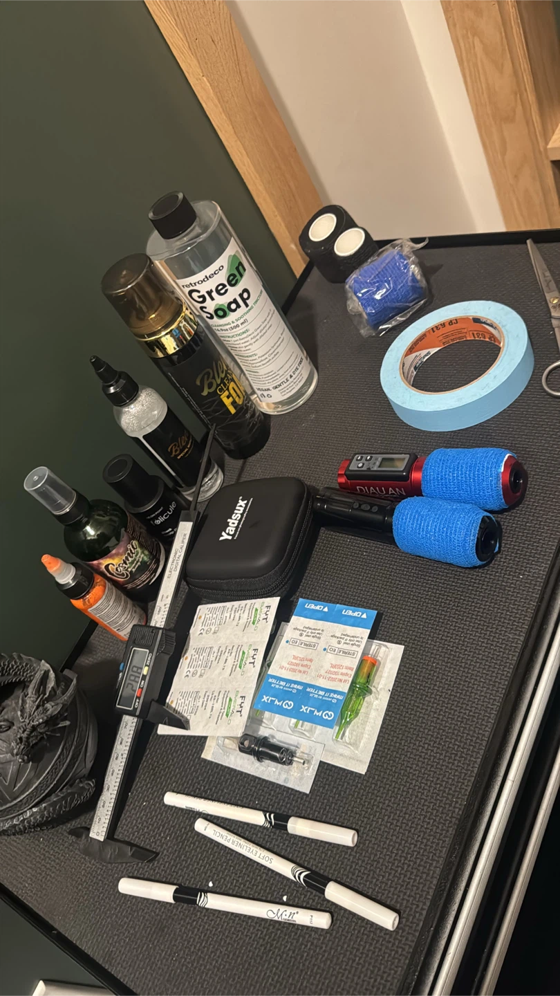 Tattoo Machine & Supplies Bundle