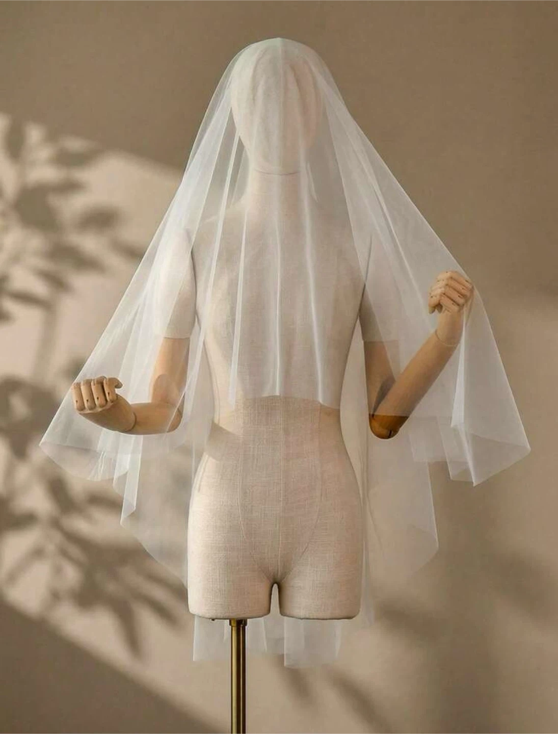 NEW White Two-Tier Wedding Veil - photo 2
