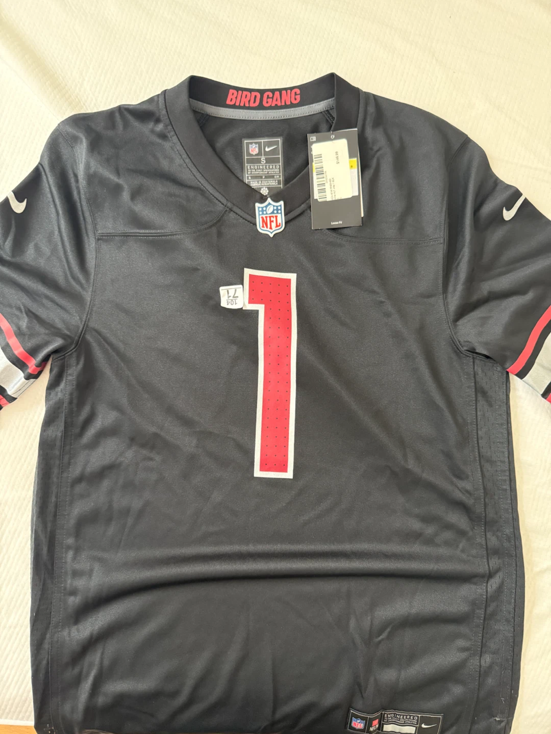 Arizona Cardinal football jersey