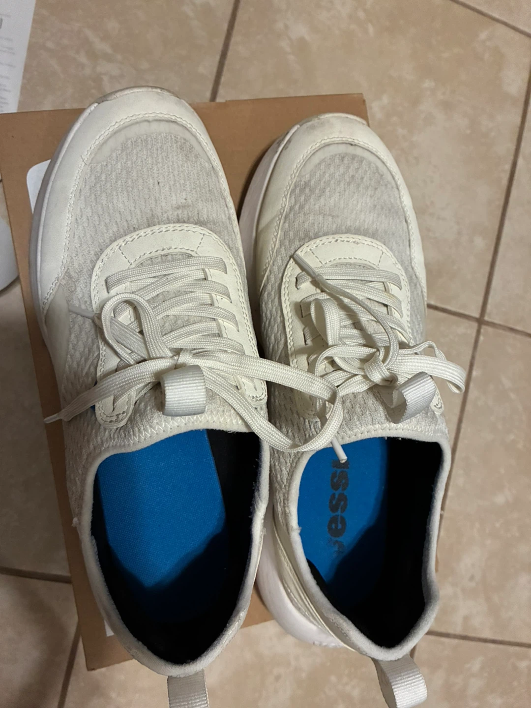 Vessi Men's Pacific Sneaker - Warm White - photo 2