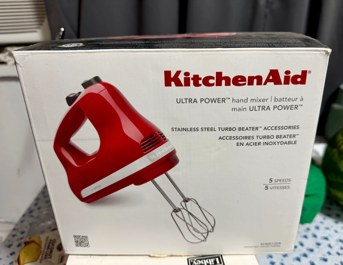 KitchenAid Ultra Power Hand Mixer - Red - photo 2