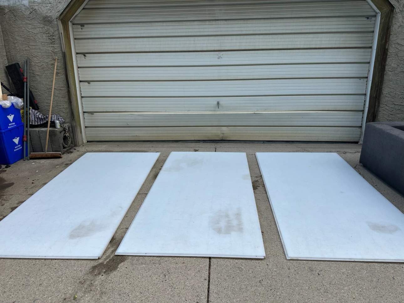 Synthetic Ice Hockey Skating Panels – 3 Interlocking Sheets
