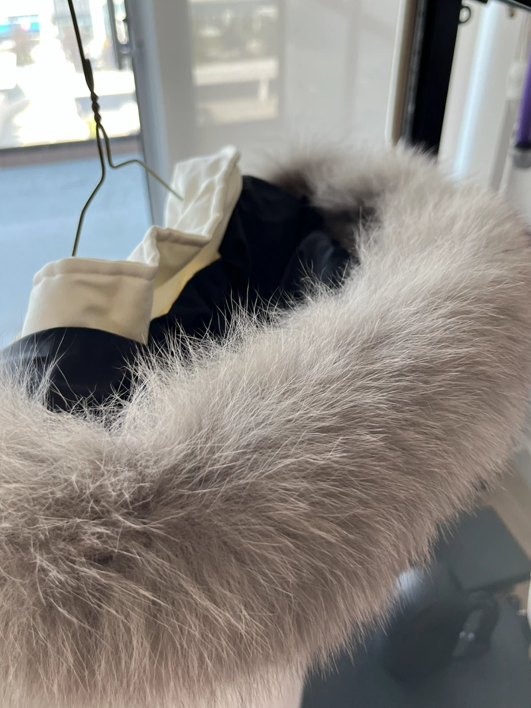Moose Knuckles Down Filled White Puffer Jacket - photo 5