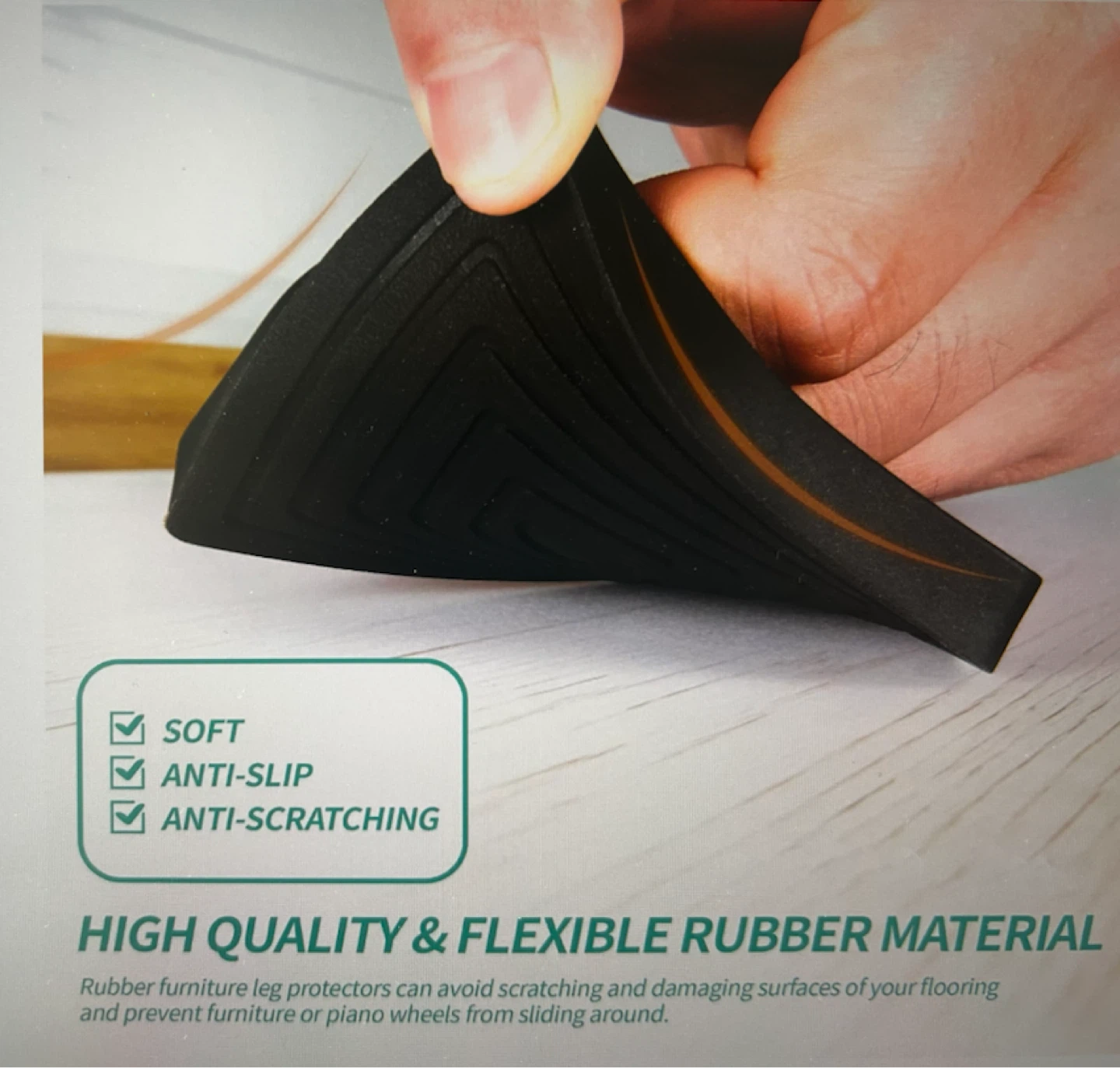 4 Pieces Furniture Leg Protectors - photo 4