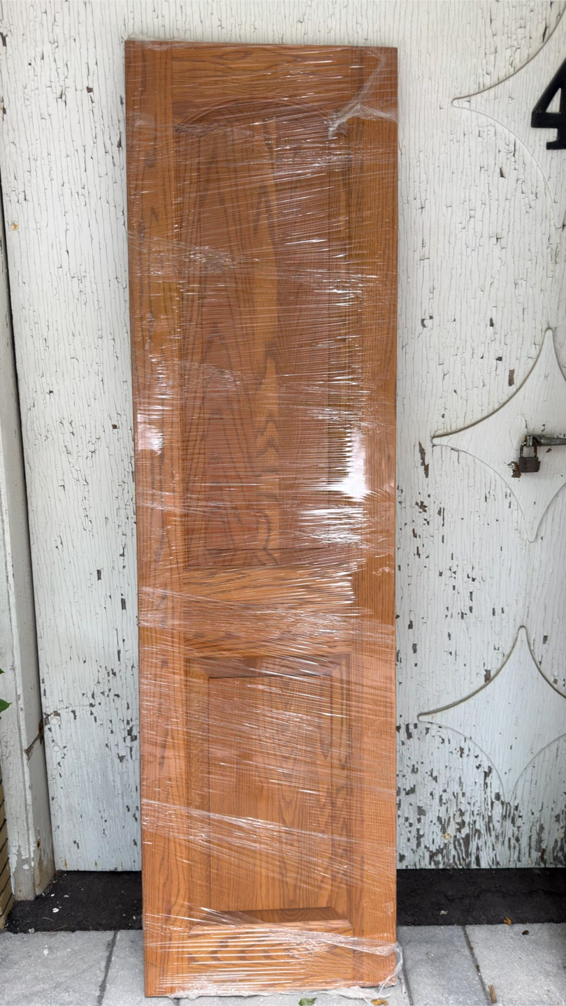 Multiple Solid Oak Interior Doors with Hardware - photo 3