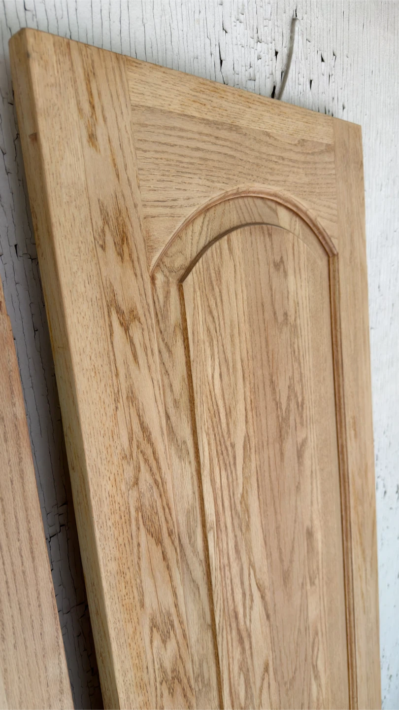 Multiple Solid Oak Interior Doors with Hardware - photo 4