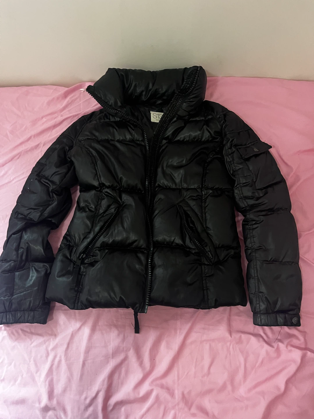 S13 Women’s Puffer Jacket Black Size S