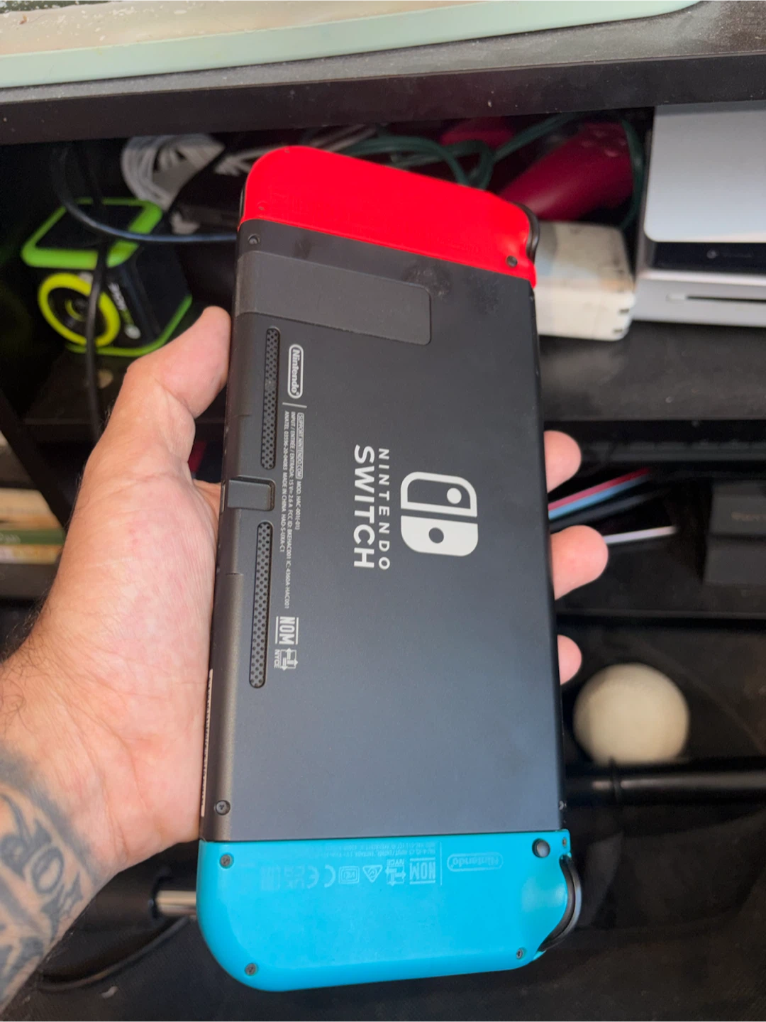 Nintendo Switch Gaming Console - Red & Blue