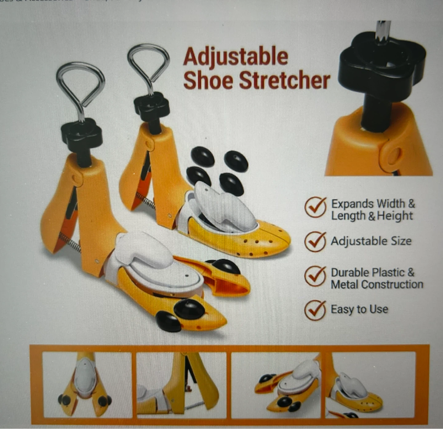 Adjustable Shoe Stretcher Pair - photo 3