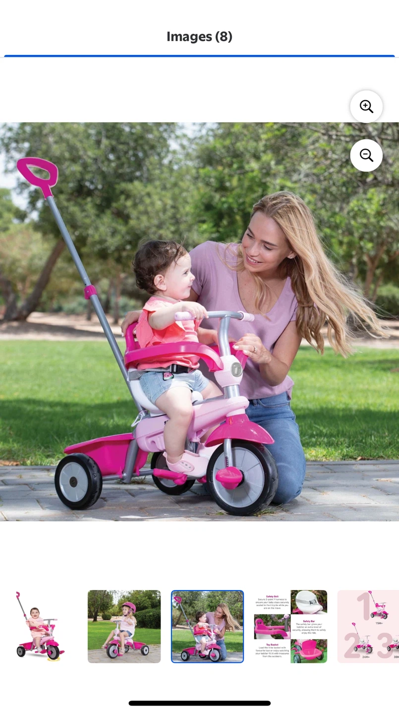 Smart Trike Pink Tricycle - photo 2