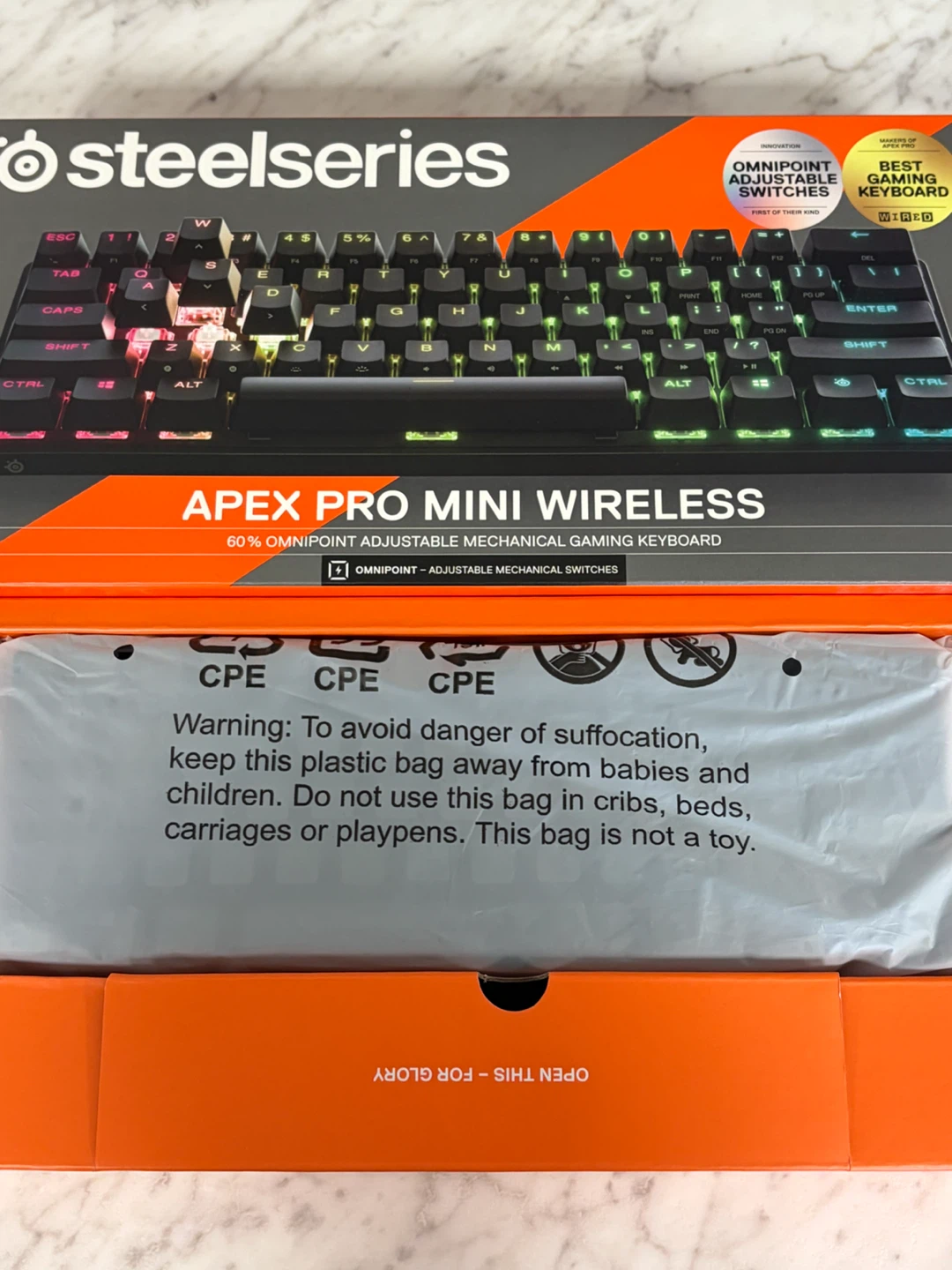 SteelSeries Apex Pro Mini Wireless Gaming Keyboard - photo 2