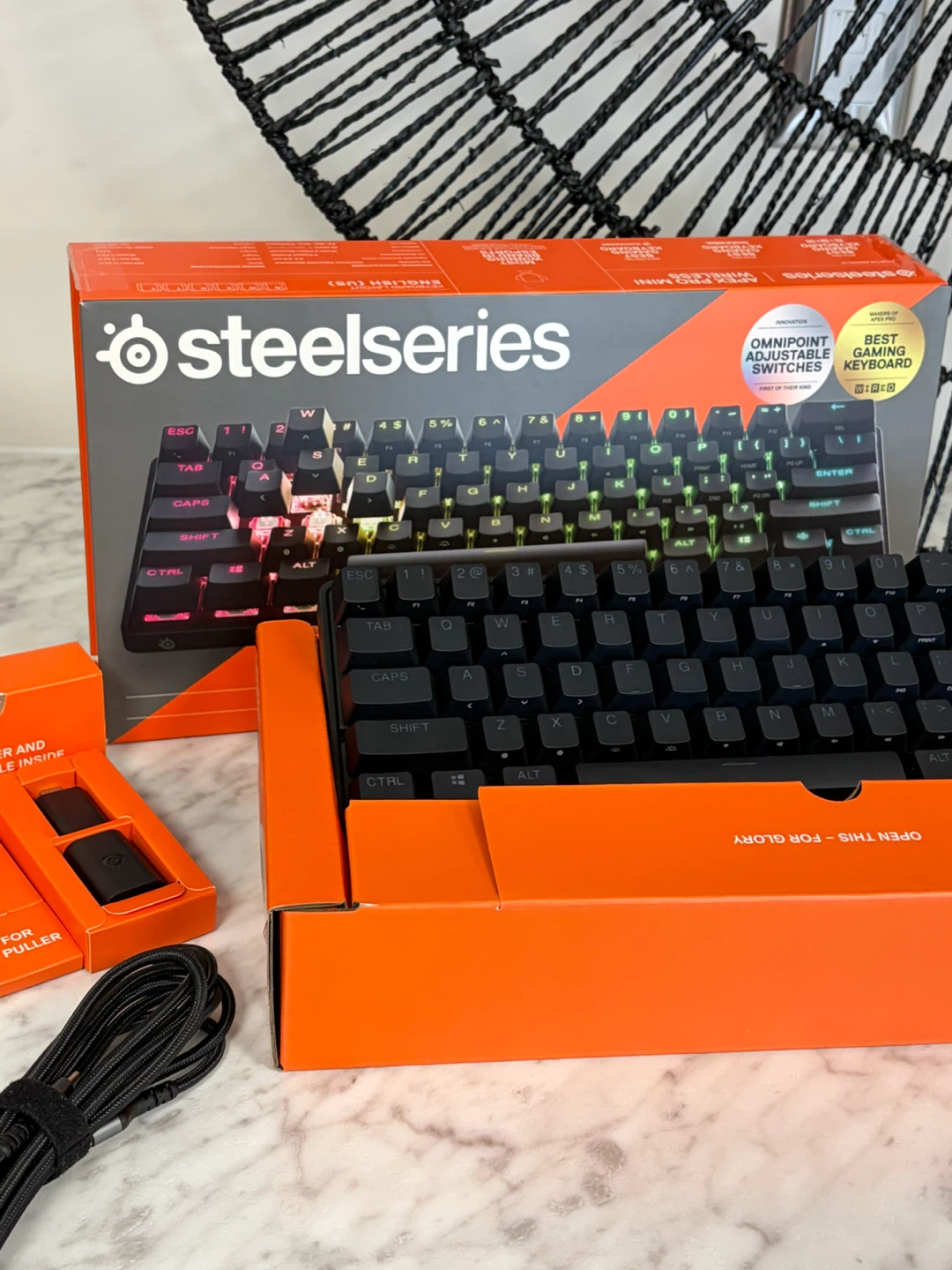 SteelSeries Apex Pro Mini Wireless Gaming Keyboard - photo 3