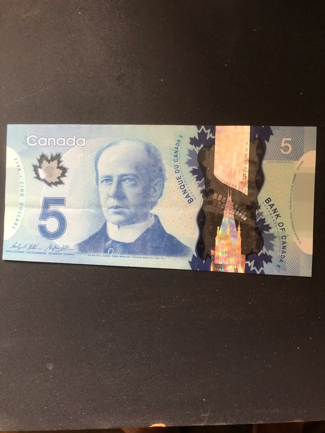 Canada 5 Dollar Bill - photo 2