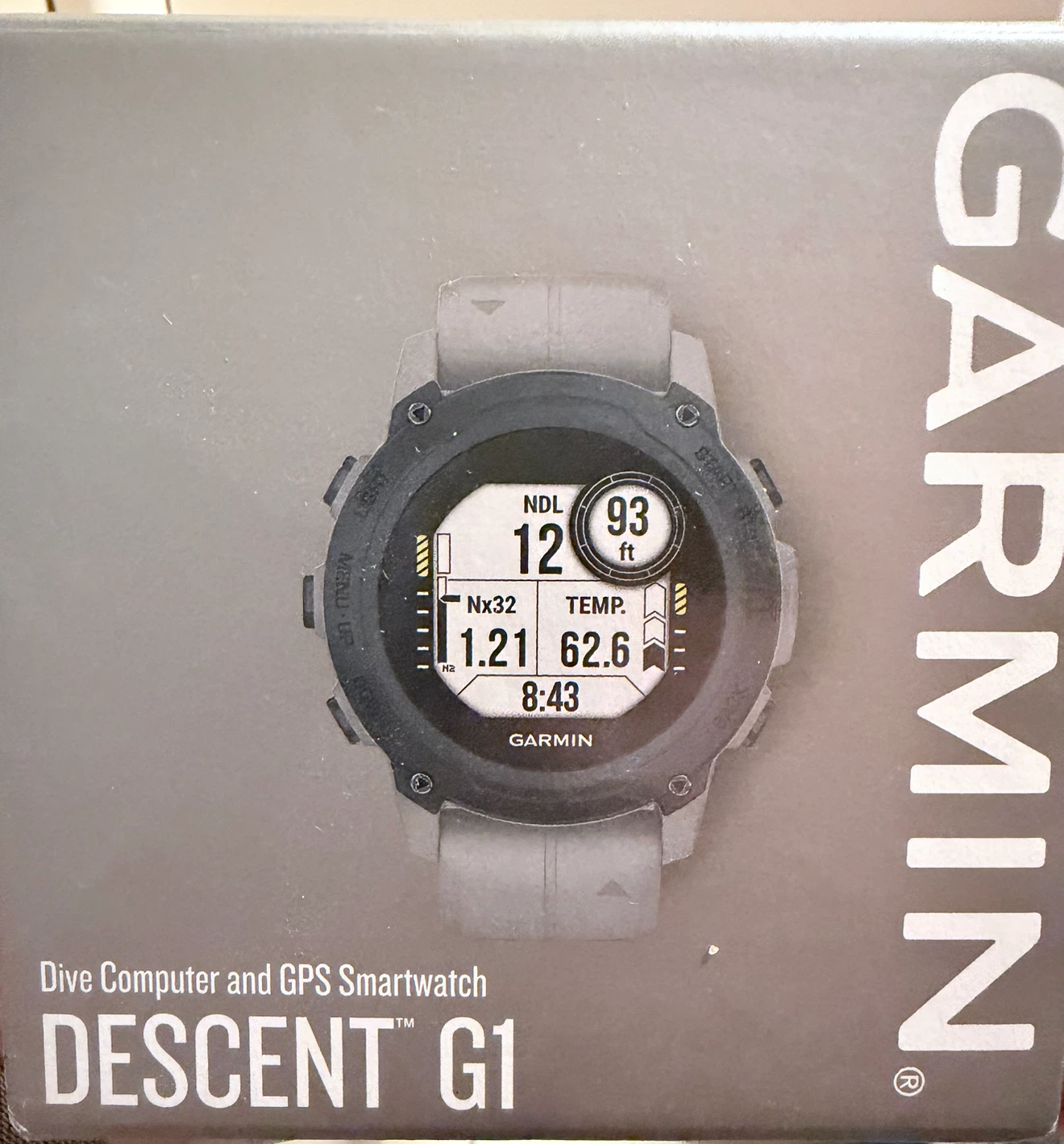 Garmin Descent G1 Dive Computer and GPS Smartwatch