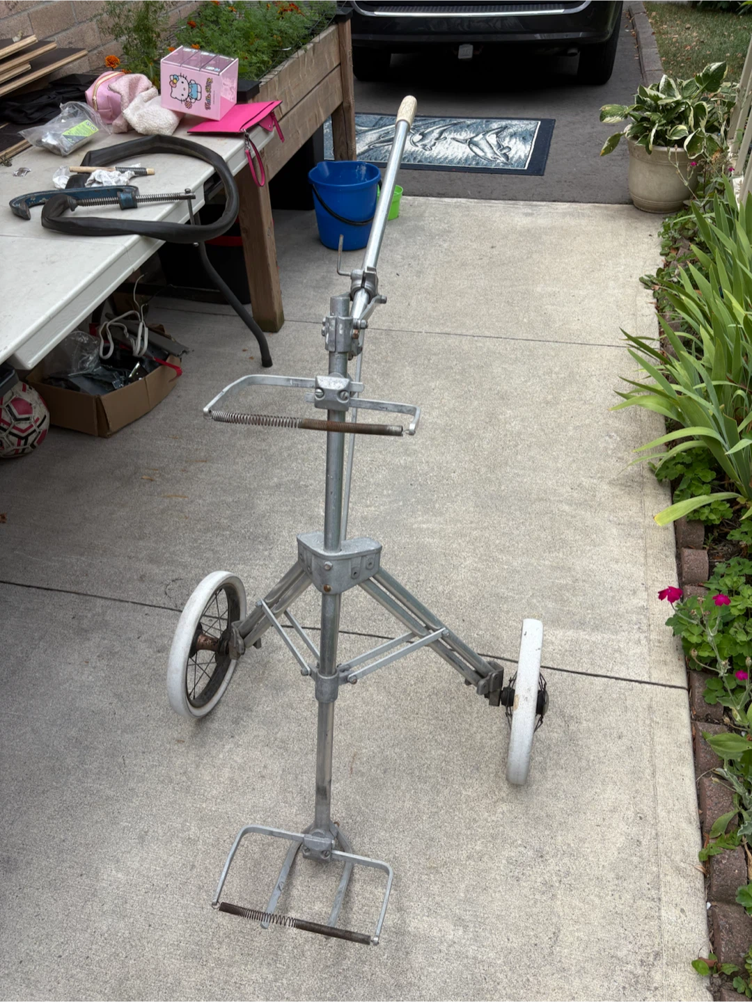 Vintage Golf Push Cart
