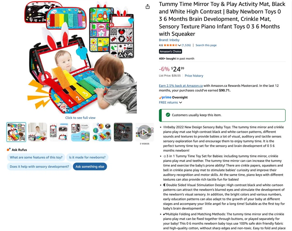 Fisher-Price Play Mat & Kick & Play Piano Gym - photo 3