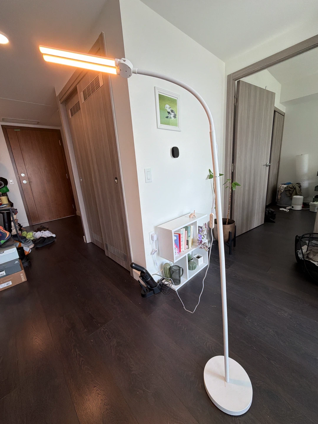 White Floor Lamp, 18W/2000LM Bright LED Floor Lamp - photo 2