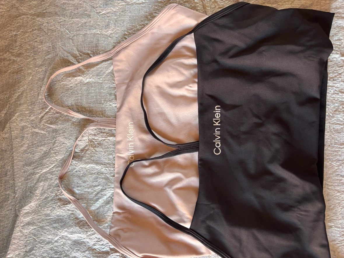 NWOT Calvin Klein Sports Bra (Set of 2)