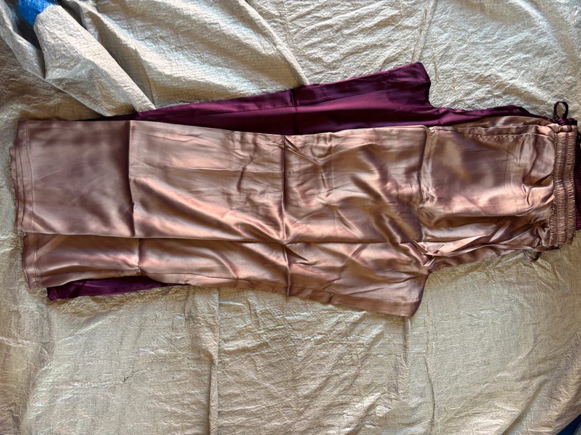 BCBG Satin Pajama Set XL
