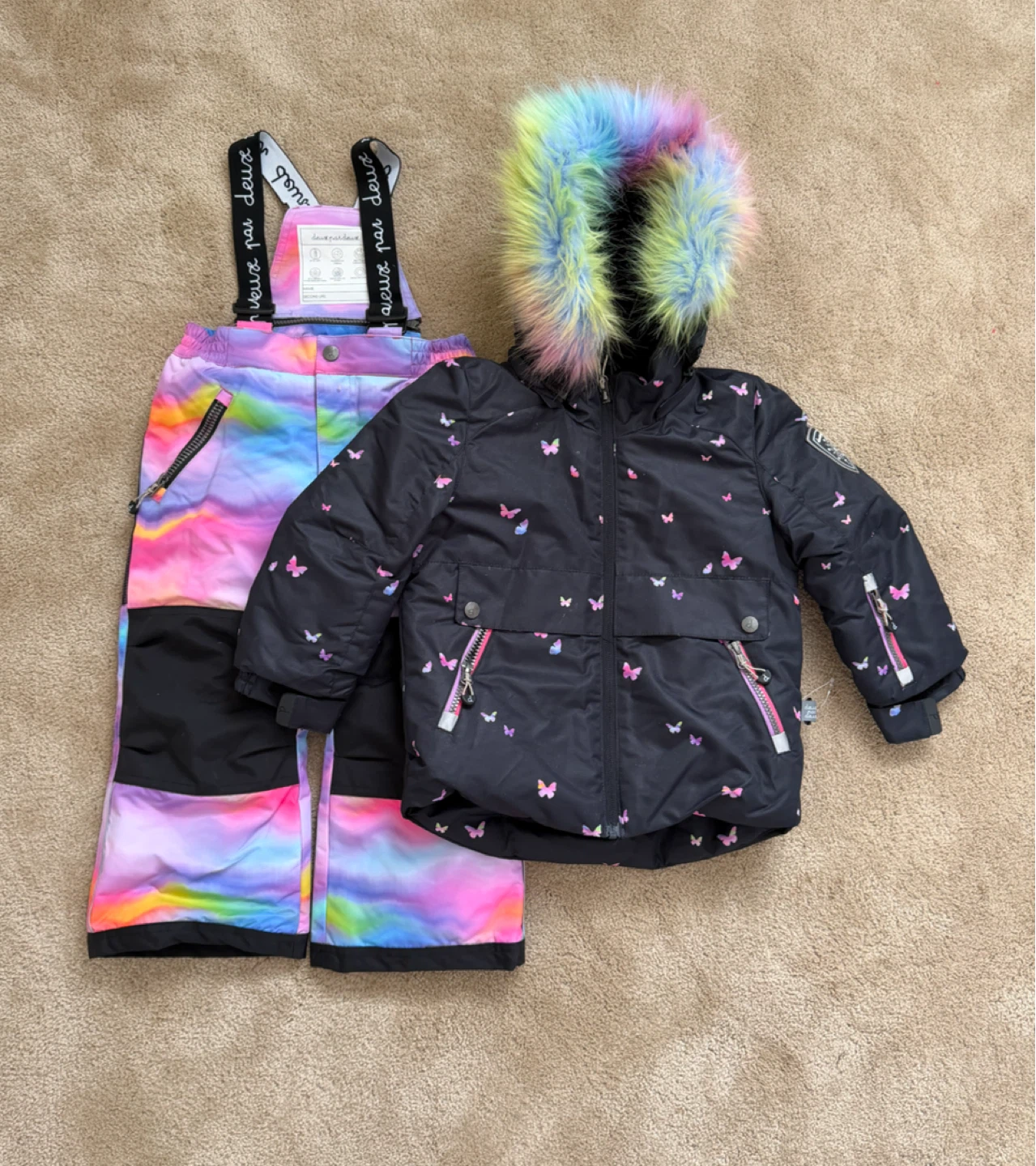 Deux Par Deux Snowsuit - Size 3