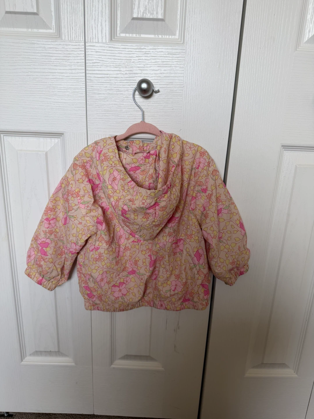 Zara Baby Girls Floral Hooded Jacket - photo 2