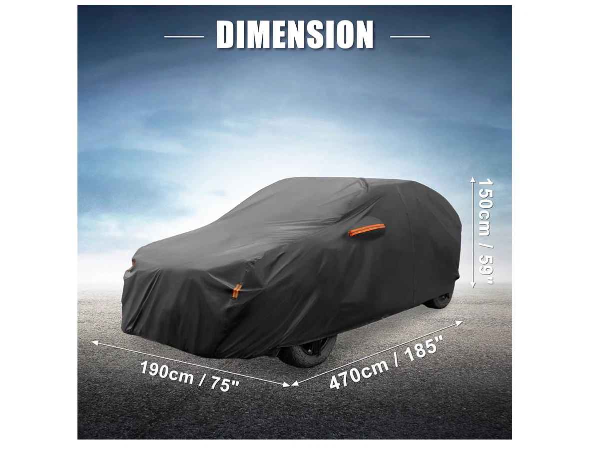 Car Cover for Toyota RAV4 2012-2022 with Zipper
