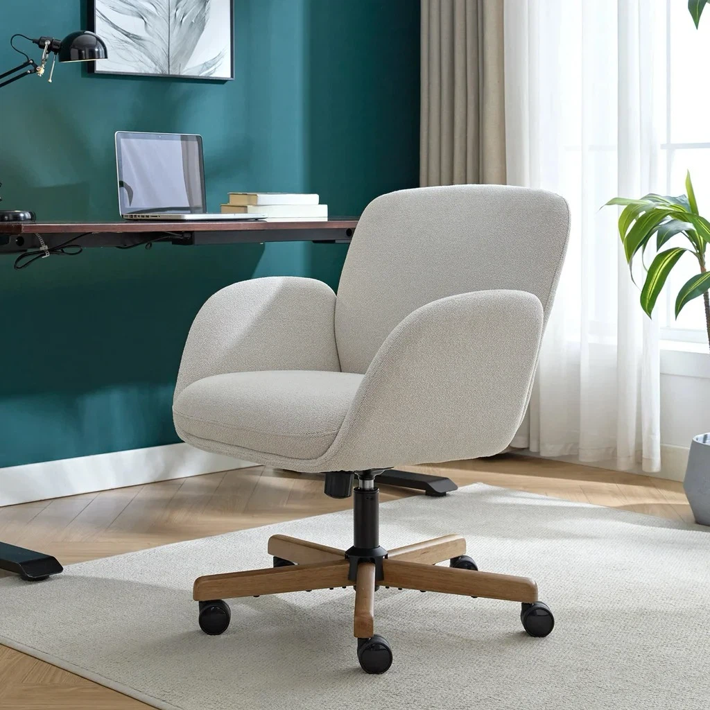 Fabric Cream Office Chair from Henredon Murphy