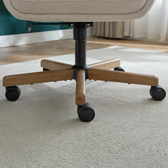 Fabric Cream Office Chair from Henredon Murphy - photo 2