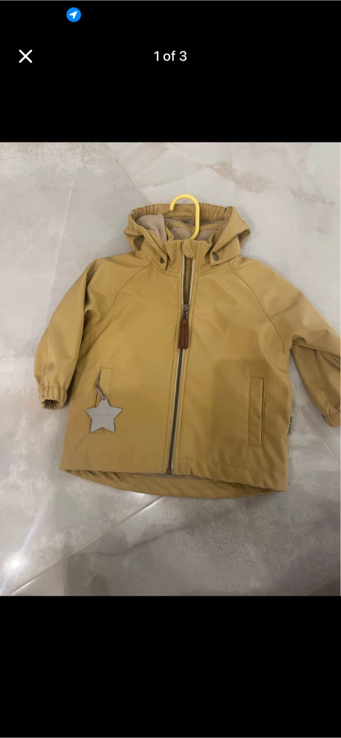 MINI A TURE Fleece-Lined Jacket 18M / 86cm