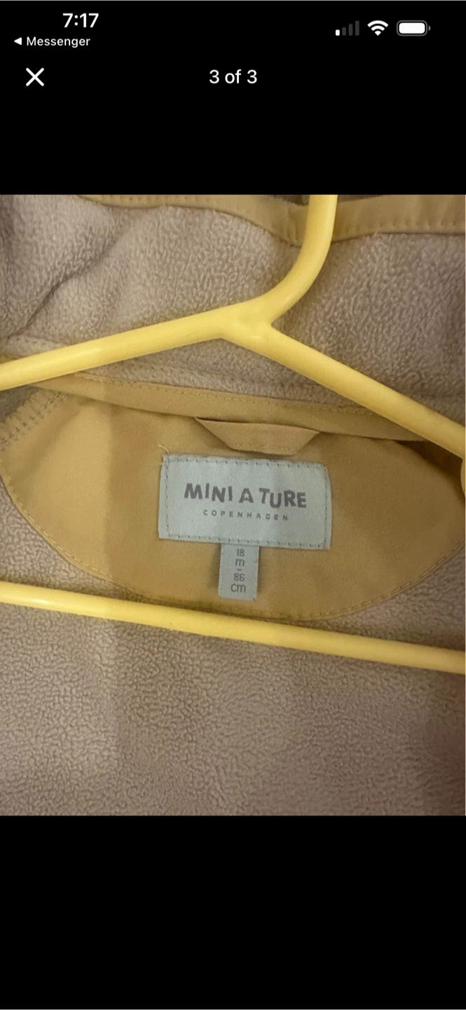MINI A TURE Fleece-Lined Jacket 18M / 86cm - photo 2