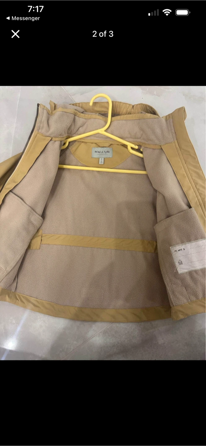 MINI A TURE Fleece-Lined Jacket 18M / 86cm - photo 3