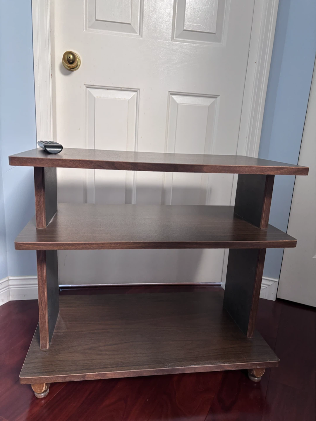 Dark Wood 3-Tier Shelf Unit - photo 3