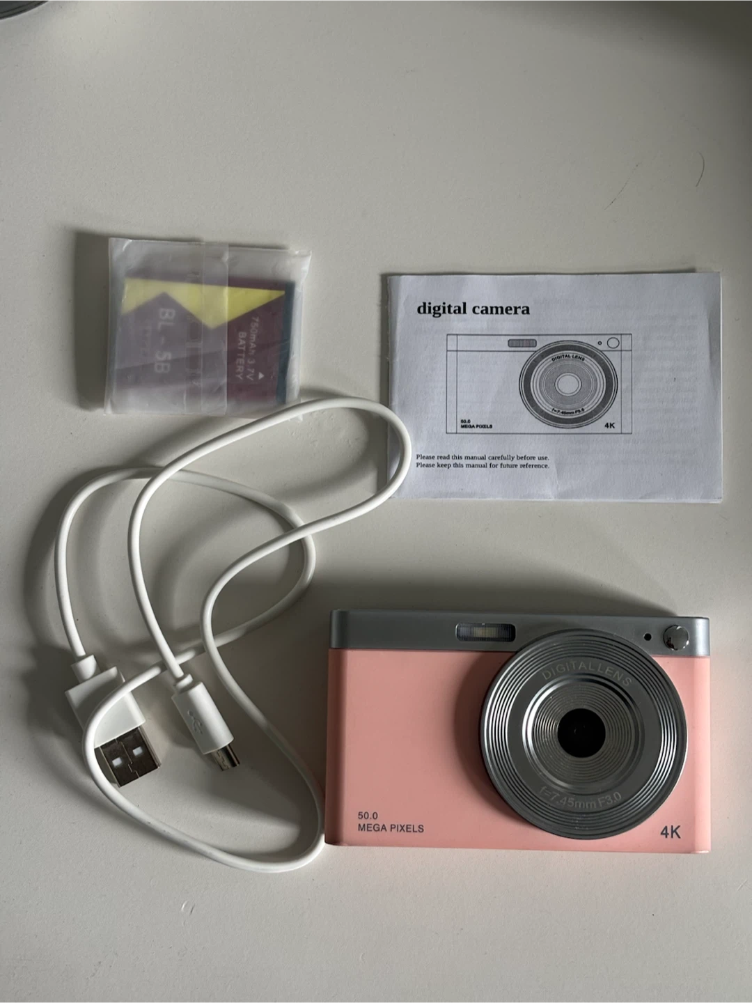 Pink Digital Camer