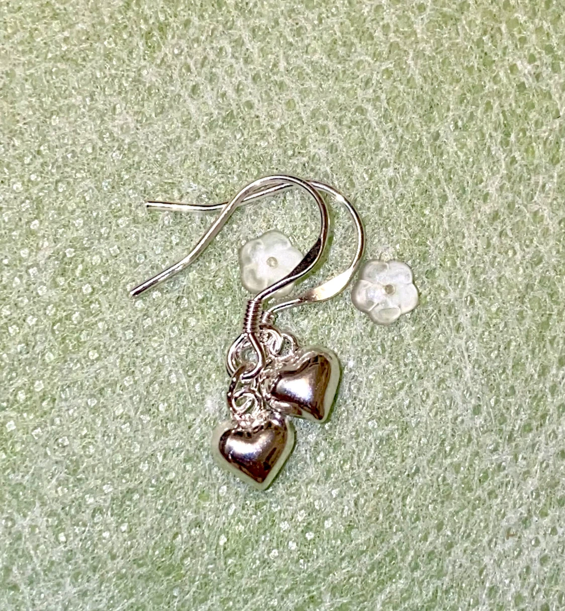 Sterling silver earrings - photo 2